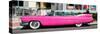 Classic Pink Cars of South Beach - Miami - Florida-Philippe Hugonnard-Stretched Canvas