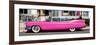 Classic Pink Cars of South Beach - Miami - Florida-Philippe Hugonnard-Framed Photographic Print