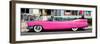 Classic Pink Cars of South Beach - Miami - Florida-Philippe Hugonnard-Framed Photographic Print