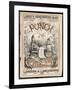 Classic Punch Cover with Mr. Punch and His Dog Toby-Richard Doyle-Framed Art Print