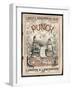 Classic Punch Cover with Mr. Punch and His Dog Toby-Richard Doyle-Framed Art Print