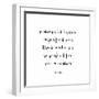 Classic Quotes I-Jarman Fagalde-Framed Art Print