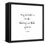 Classic Quotes II-Jarman Fagalde-Framed Stretched Canvas