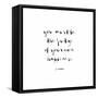 Classic Quotes IV-Jarman Fagalde-Framed Stretched Canvas
