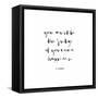 Classic Quotes IV-Jarman Fagalde-Framed Stretched Canvas