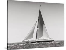 Classic racing sailboat-null-Stretched Canvas