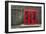 Classic Red British Telephone Box in Edinburgh, Scotland-Lisa_A-Framed Photographic Print