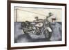 Classic Ride-Jennifer Goldberger-Framed Premium Giclee Print