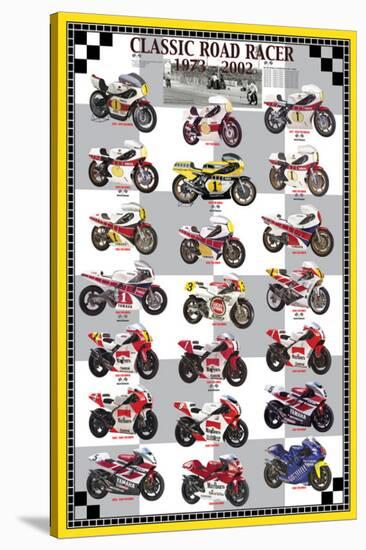 Classic Road Racers, 1973-2002-null-Stretched Canvas