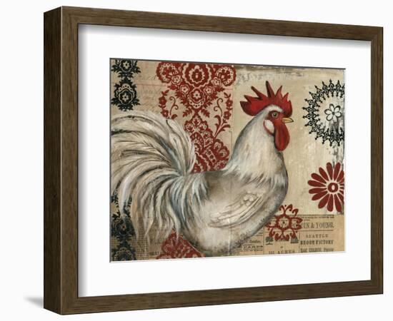 Classic Rooster I-Kimberly Poloson-Framed Art Print