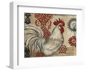 Classic Rooster I-Kimberly Poloson-Framed Art Print