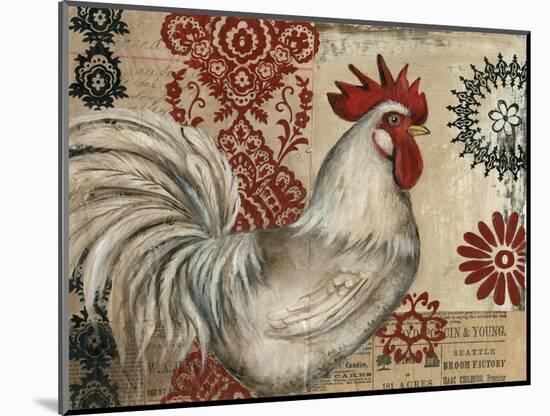 Classic Rooster I-Kimberly Poloson-Mounted Art Print