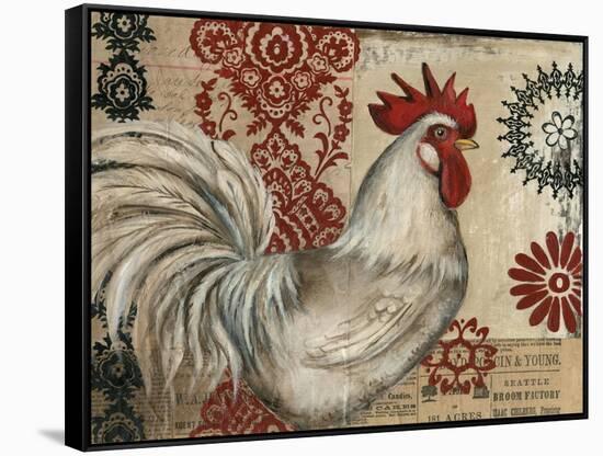 Classic Rooster I-Kimberly Poloson-Framed Stretched Canvas