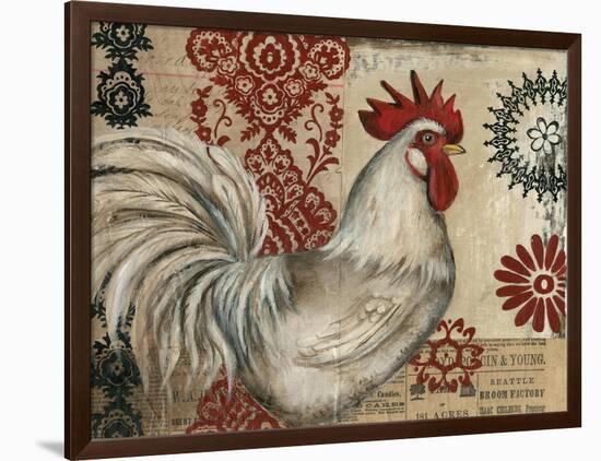 Classic Rooster I-Kimberly Poloson-Framed Art Print