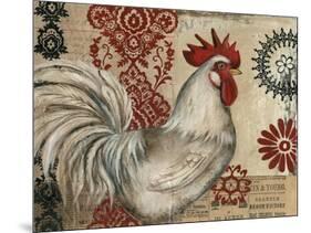 Classic Rooster I-Kimberly Poloson-Mounted Art Print