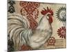 Classic Rooster I-Kimberly Poloson-Mounted Art Print