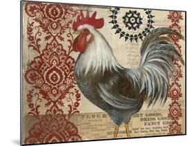 Classic Rooster II-Kimberly Poloson-Mounted Art Print