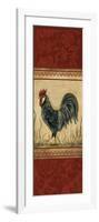 Classic Rooster II-Kimberly Poloson-Framed Art Print