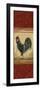 Classic Rooster II-Kimberly Poloson-Framed Art Print