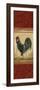 Classic Rooster II-Kimberly Poloson-Framed Art Print