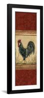 Classic Rooster II-Kimberly Poloson-Framed Art Print