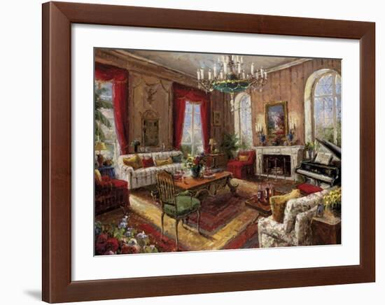 Classic Salon I-Foxwell-Framed Art Print