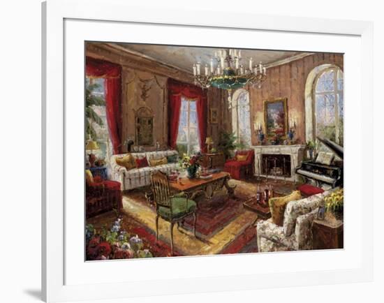 Classic Salon I-Foxwell-Framed Art Print