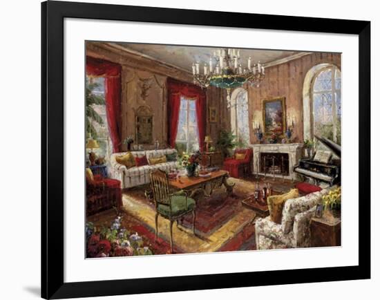 Classic Salon I-Foxwell-Framed Art Print