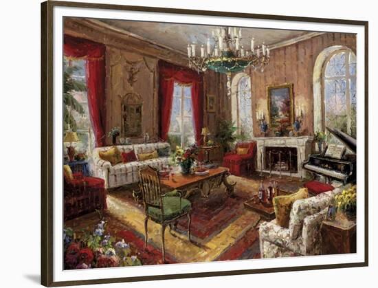 Classic Salon I-Foxwell-Framed Art Print