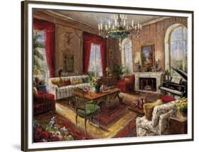 Classic Salon I-Foxwell-Framed Art Print