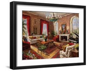 Classic Salon I-Foxwell-Framed Art Print