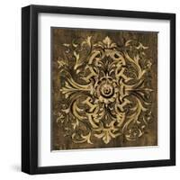 Classic Scroll I-Dylan Wright-Framed Art Print