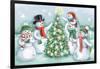 Classic Snowmen IV-Mary Urban-Framed Art Print