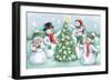 Classic Snowmen IV-Mary Urban-Framed Art Print