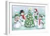 Classic Snowmen IV-Mary Urban-Framed Art Print