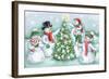 Classic Snowmen IV-Mary Urban-Framed Art Print