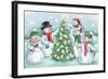 Classic Snowmen IV-Mary Urban-Framed Art Print