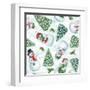 Classic Snowmen Step 01A-Mary Urban-Framed Art Print