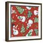 Classic Snowmen Step 01B-Mary Urban-Framed Art Print