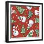 Classic Snowmen Step 01B-Mary Urban-Framed Art Print