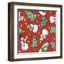 Classic Snowmen Step 01B-Mary Urban-Framed Art Print