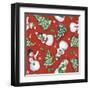 Classic Snowmen Step 01B-Mary Urban-Framed Art Print