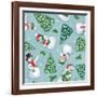 Classic Snowmen Step 01D-Mary Urban-Framed Art Print