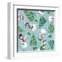 Classic Snowmen Step 01D-Mary Urban-Framed Art Print