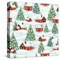 Classic Snowmen Step 04-Mary Urban-Stretched Canvas