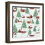 Classic Snowmen Step 04-Mary Urban-Framed Art Print