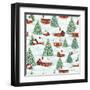 Classic Snowmen Step 04-Mary Urban-Framed Art Print