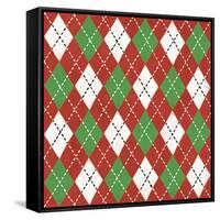 Classic Snowmen Step 05B-Mary Urban-Framed Stretched Canvas