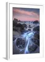 Classic Sonoma Sunset Seascape, California Coast-Vincent James-Framed Photographic Print