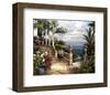 Classic Terrace View-Paline-Framed Art Print